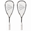 Dunlop BlackStorm Titanium Squash Racket Double Pack