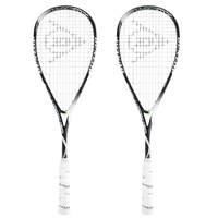 Dunlop Hyperfibre Plus Evolution Squash Racket Double Pack