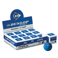 Dunlop Max Squash Balls - 1 dozen