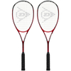 Dunlop Precision Pro 140 Squash Racket Double Pack