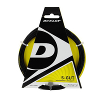 Dunlop S-Gut 1.30mm Tennis String Set - Black,  1.30mm