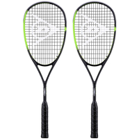 Dunlop Sonic Core Elite 135 Squash Racket Double Pack