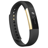 Fitbit Alta Gold-Plated Edition Large Fitness Tracker - Black