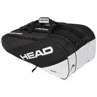 Head Elite Monstercombi 12R Racket Bag - Black/White