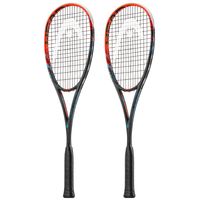 Head Graphene XT Xenon 135 Squash Racket Double Pack