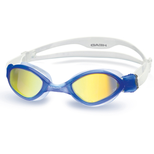 Head Tiger Mirrored LiquidSkin Swimming Goggles - Blue,  Blue
