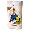 Head Tour XT Tennis Balls - 4 Ball Tube Bi-Pack