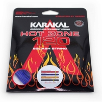 Karakal Hot Zone 120 Squash String Set - Blue