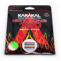 Karakal Hot Zone 120 Squash String Set - Green