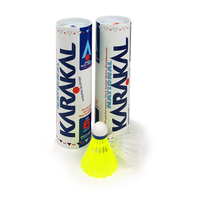 Karakal National Shuttlecocks White - 1 dozen - Fast