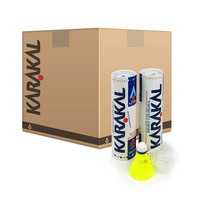 Karakal National Shuttlecocks Yellow - 25 dozen - Fast