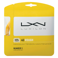 Luxilon 4G Rough 125 Tennis String Set