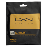 Luxilon Natural Gut Tennis String Set - 1.30mm