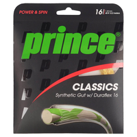 Prince Synthetic Gut with Duraflex Tennis String Set - Gold,  1.30mm