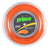 Prince Tour Xtra Spin Tennis String - 200m Reel - Orange,  1.35mm