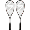 Salming Fusione Feather Aero Vectran Squash Racket Double Pack