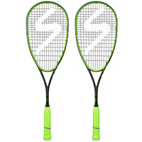 Salming Fusione PowerLite Squash Racket Double Pack