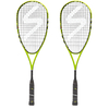 Salming Fusione Pro Aero Vectran Squash Racket Double Pack