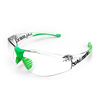 Salming Split Vision Junior Squash Goggles - Green