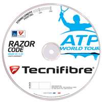 Tecnifibre ATP Razor Code Tennis String - 200m Reel - Blue,  1.30mm
