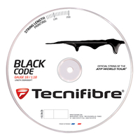 Tecnifibre Black Code String - 200m Reel - 1.18mm