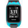 TomTom Runner 2 Cardio Music Large Heart Rate Monitor - Blue/Red