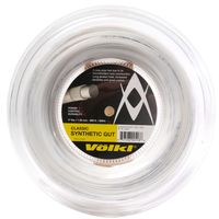 Volkl Classic Synthetic Gut Tennis String - 200m Reel - White,  1.30mm