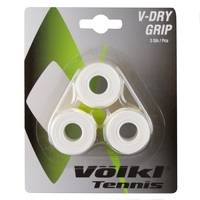 Volkl V-Dry Overgrip - Pack of 3 - White