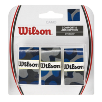 Wilson Camo Overgrip - Pack of 3 - Blue
