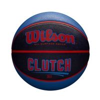 Wilson Clutch Basketball - Size 6,  Black/Blue