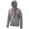 Wilson Full Zip Mens Hoodie - Grey/Red,  S