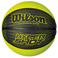 Wilson Hyper Shot Basketball - Size 5,  Black/Lime