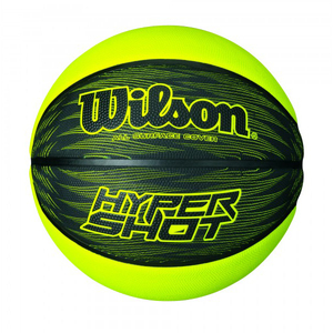 Wilson Hyper Shot Basketball - Size 6,  Black/Lime
