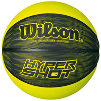 Wilson Hyper Shot Basketball - Size 6,  Black/Yellow