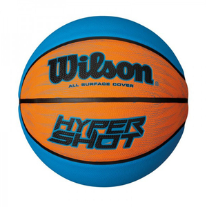 Wilson Hyper Shot Basketball - Size 7,  Blue/Orange