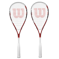 Wilson Impact Pro 900 Squash Racket Double Pack