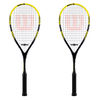 Wilson Pro Comp Squash Racket Double Pack