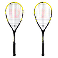 Wilson Pro Comp Squash Racket Double Pack