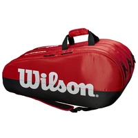 Wilson Team 15 Racket Bag - Black/Red