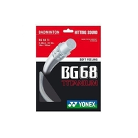 Yonex BG 68 Ti Badminton Racket String - 10M SET