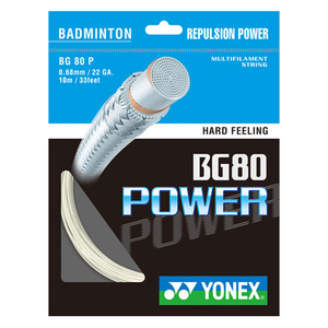 Yonex BG 80 Power Badminton String Set - Orange