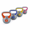 York 2,  4,  6 and 8kg Vinyl Kettlebell Weight Set