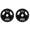 York 2 x 10kg G2 Cast Iron Olympic Weight Plates