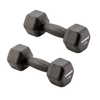 York 2 x 4kg Neo Hex Dumbbell