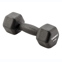 York 4kg Neo Hex Dumbbell