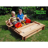 Garden Games Wooden Square Sandpit Wooden Square Sandpit
