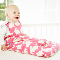 GroBag 1.0 Tog Sleeping Bag in Anorak Kissing Rabbits 0-6 Months