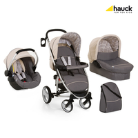 Hauck Malibu XL All In One Travel System in Rock