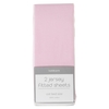 Kiddicare Jersey Fitted Sheet Cot Bed Pink Pack of 2