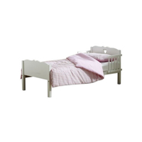 Saplings Heart Junior Bed in White